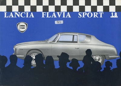 Lancia Flavia Sport 1,8 bochure 9.1963