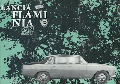 Lancia Flaminia 2,8 brochure 10.1963