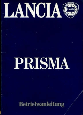 Lancia Prisma owner`s manual 6.1983