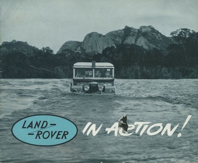 Land Rover In Action! brochure 1960s