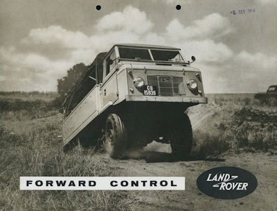 Land Rover Forward control brochure 9.1963