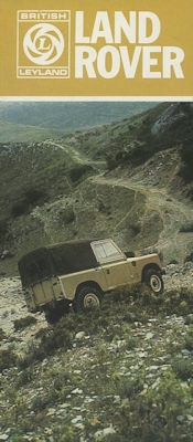 Land Rover Programm 1960er Jahre