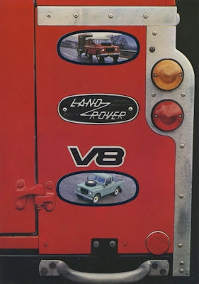 Land Rover V 8 brochure 5.1979