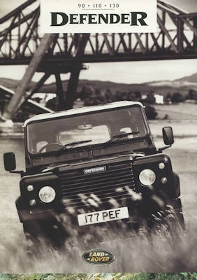 Land Rover Defender 90 110 130 Prospekt 1995