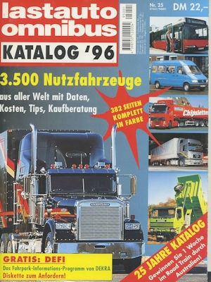 Lastauto + Omnibus Katalog No. 25 1996