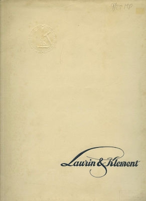 Laurin & Klement Mappe mit 8/20 + 8/24 HP Prospekt 1914