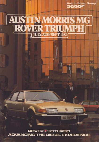Austin Rover Group Programm July-Sept. 1982