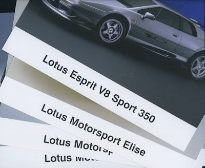 Lotus Pressemappe 9.1999