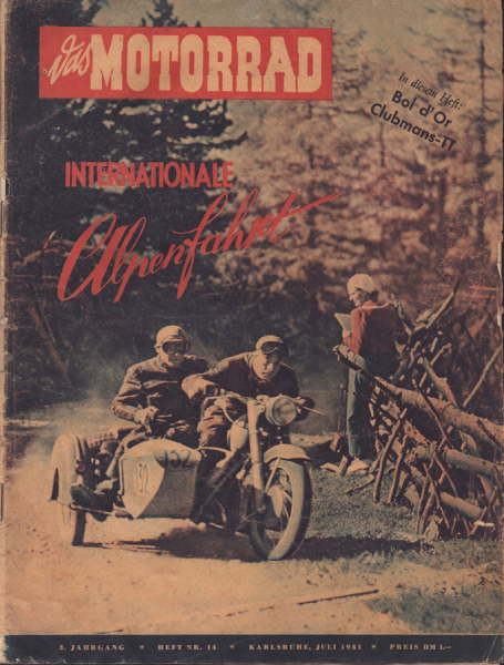 Das Motorrad 1951 Heft 14
