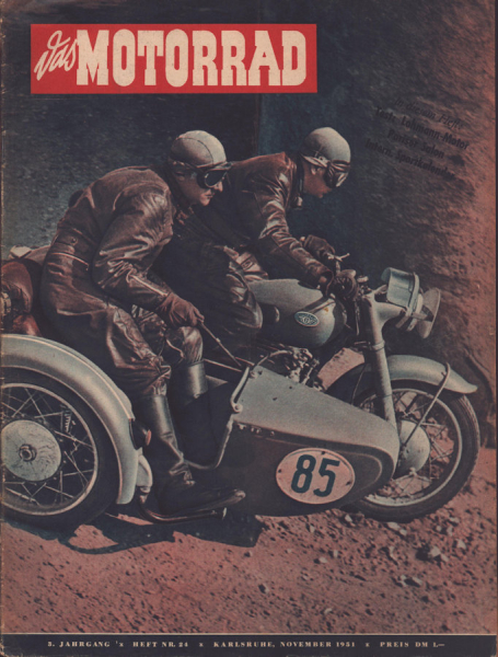 Das Motorrad 1951 Heft 24