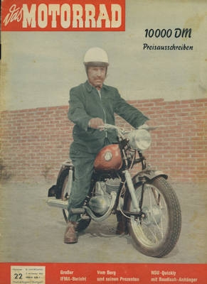 Das Motorrad 1956 Heft 22