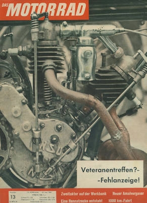 Das Motorrad 1961 Heft 13