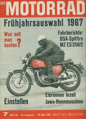 Das Motorrad 1967 Heft 7