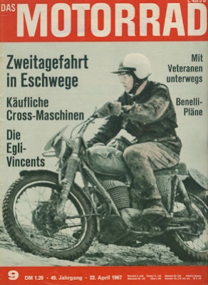 Das Motorrad 1967 Heft 9