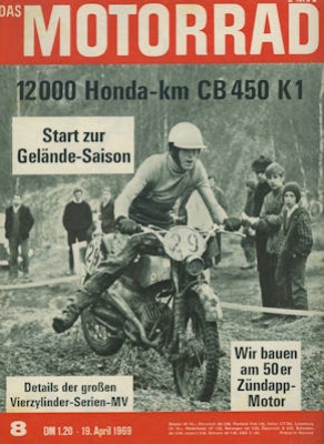 Das Motorrad 1969 Heft 8