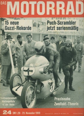 Das Motorrad 1969 Heft 24