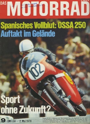 Das Motorrad 1970 No. 9