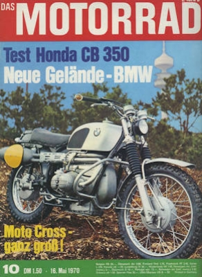 Das Motorrad 1970 No. 10