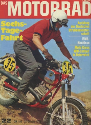 Das Motorrad 1970 No. 22