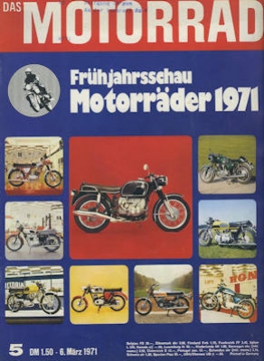 Das Motorrad 1971 Heft 5