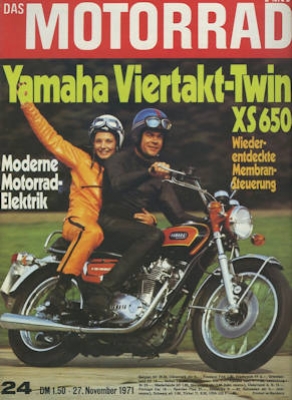 Das Motorrad 1971 Heft 24