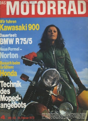 Das Motorrad 1973 Heft 4