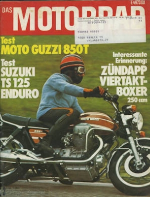 Das Motorrad 1975 Heft 3