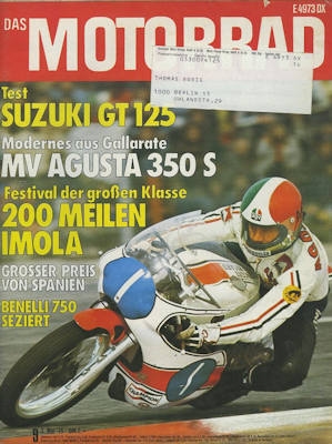 Das Motorrad 1975 Heft 9