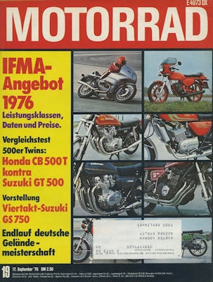 Das Motorrad 1976 Heft 19