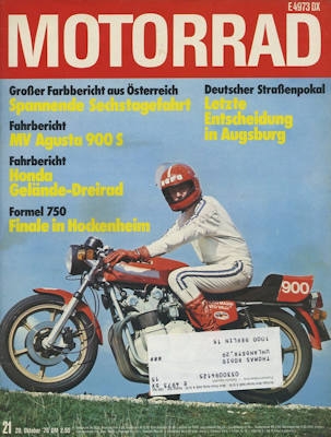 Das Motorrad 1976 Heft 21