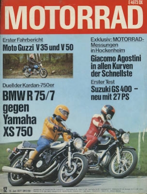 Das Motorrad 1977 Heft 12