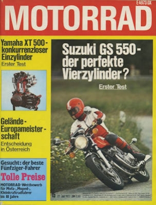 Das Motorrad 1977 Heft 15
