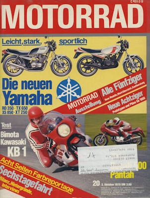 Das Motorrad 1979 Heft 20