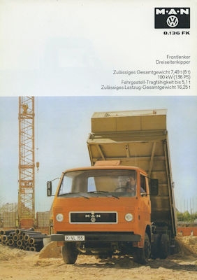 MAN 8.136 FK brochure 8.1980