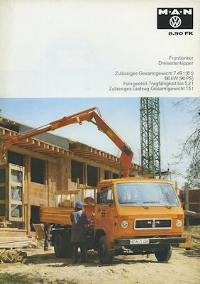 MAN 8.90 FK brochure 8.1980