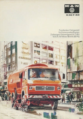 MAN 8.90 F-KO brochure 8.1980