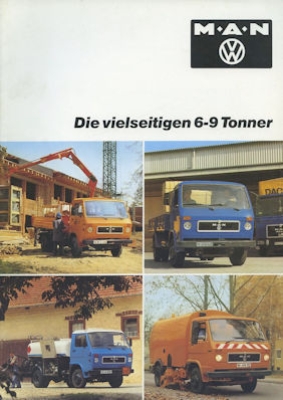 MAN 6-9 Tonner brochure 4.1981