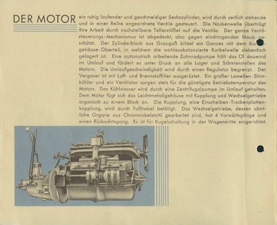 Mercedes-Benz Typ Schnellast- / Lieferwagen Prospekt 3.1929