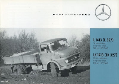 Mercedes-Benz L LK 1413 brochure 7.1963