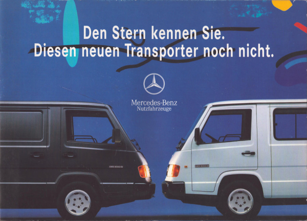 Mercedes-Benz MB 100 Prospekt 8.1991