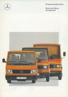 Mercedes-Benz Transporter Prospekt 8.1991