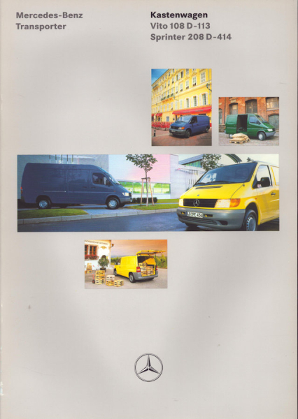 Mercedes-Benz Transporter Prospekt 8.1996