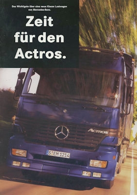 Mercedes-Benz Actros Prospekt 8.1996