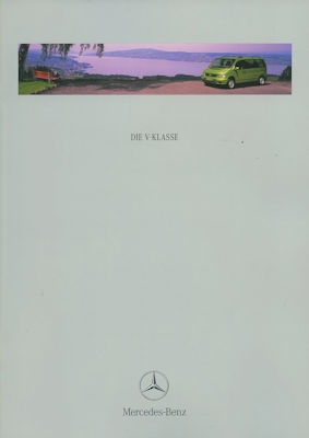 Mercedes-Benz V-Klasse Prospekt 2.1998