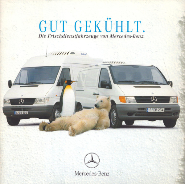 Mercedes-Benz Frischedienstfahrzeuge Prospekt 3.1999
