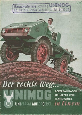 Unimog brochure 1950