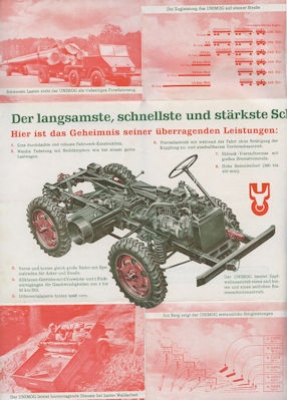 Unimog brochure 1950