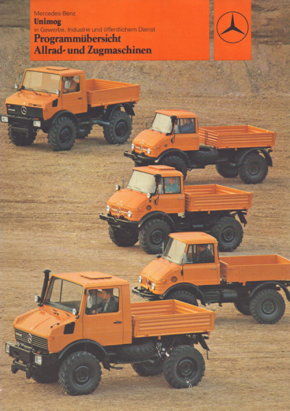 Mercedes-Benz Unimog Programm 5.1983