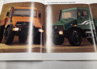 Mercedes-Benz Der neue Unimog Prospekt 4.1992