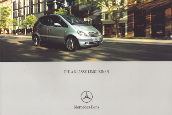 Mercedes-Benz A-Klasse Prospekt 1.2001